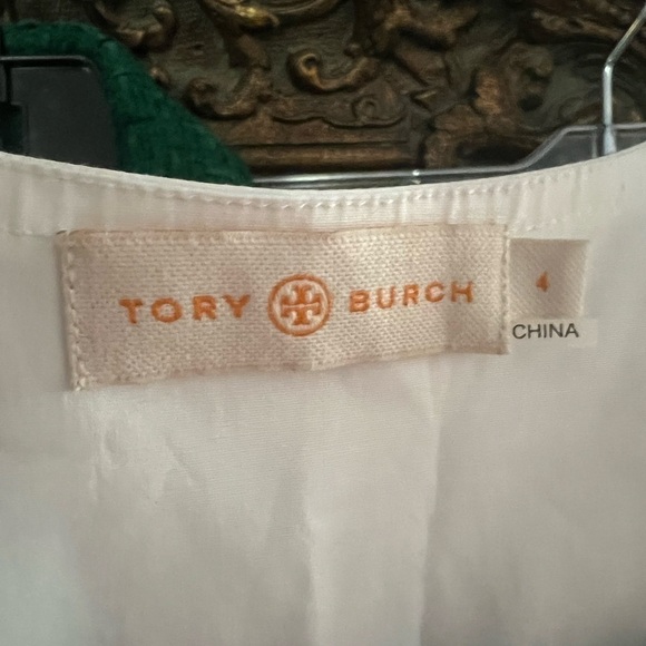 Tory Burch Crisp Cotton Poplin Tunic 4 - Picture 6 of 11